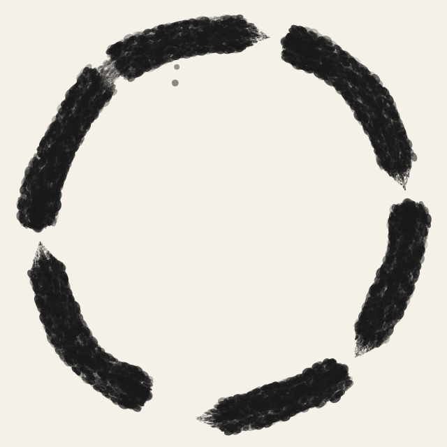 Session ensō for Tue: fragmented
