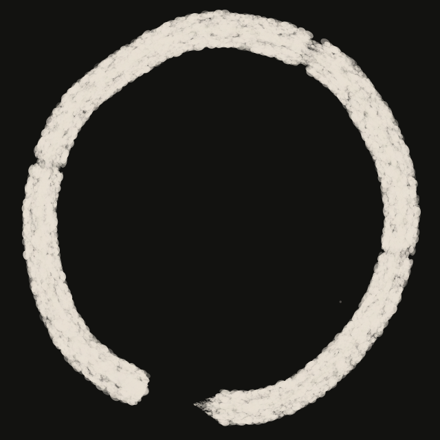 Session ensō for Wed: steady